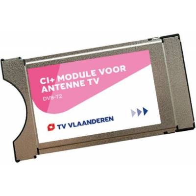 Antenne TV CI+ module met smartcard TV VLAANDEREN