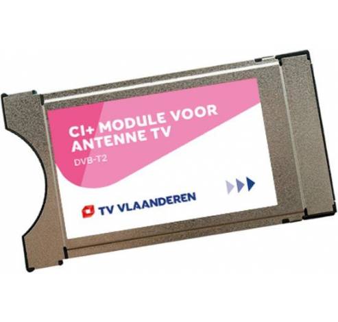 Antenne TV CI+ module met smartcard  TV VLAANDEREN