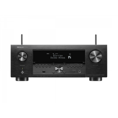AVCX4800HSPE2 8K-video en 3D-audio-ervaring met een 9.4-kanaals versterker Zilver  Denon