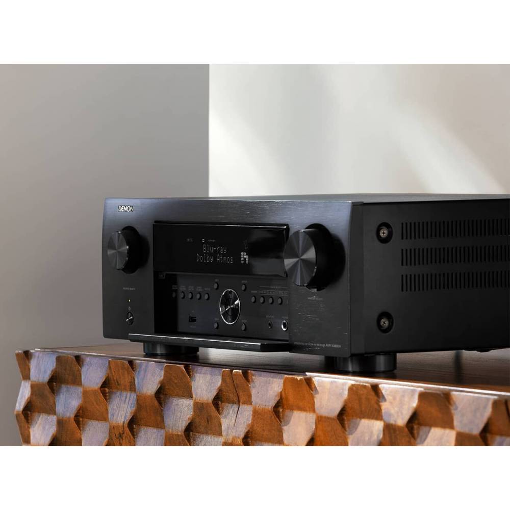 Denon Versterker AVCX4800HSPE2 8K-video en 3D-audio-ervaring met een 9.4-kanaals versterker Zilver