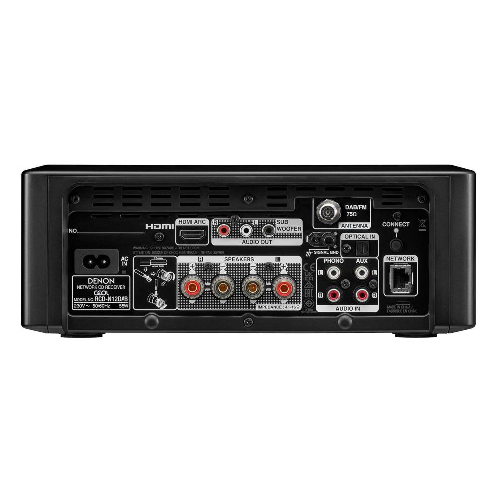 Denon Audiostreamer Ceol RCD-N12DAB Black