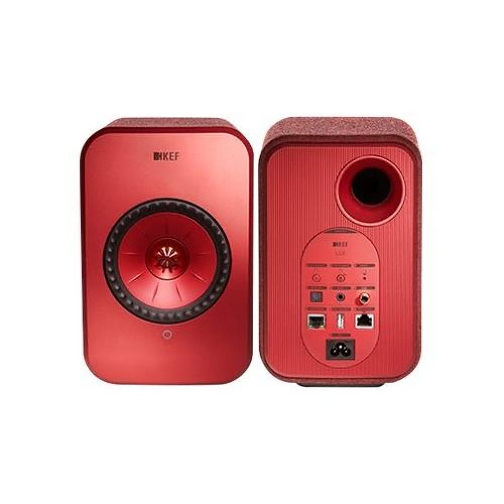 KEF Luidspreker LSX Wireless Music System Maroon (Paar)