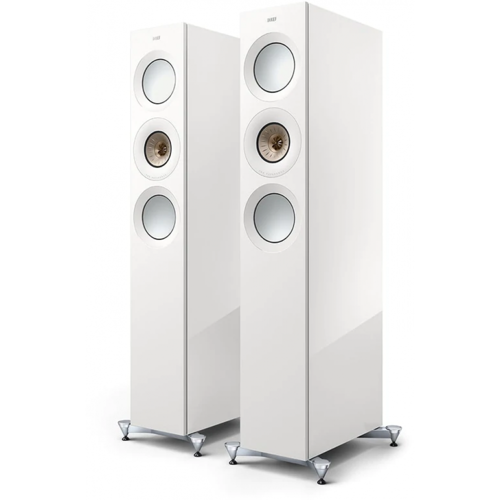 KEF Luidspreker REFERENCE 3 Meta Floorstanding Speaker WHITE/CHAMPAGNE (per paar)