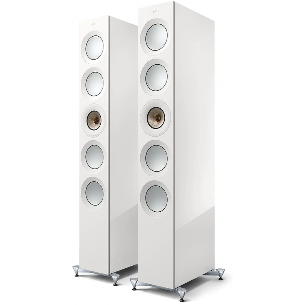 KEF Luidspreker REFERENCE 5 Meta Floorstanding Speaker WHITE/CHAMPAGNE (per paar)