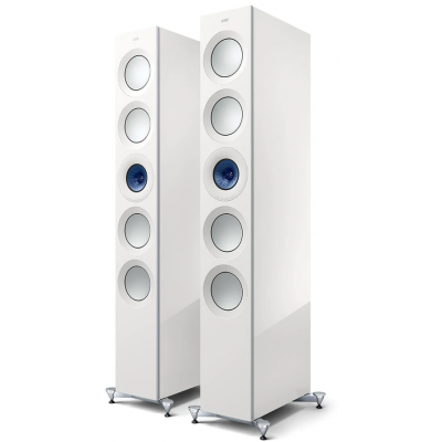 REFERENCE 5 Meta Floorstanding Speaker WHITE/BLUE (per paar) KEF