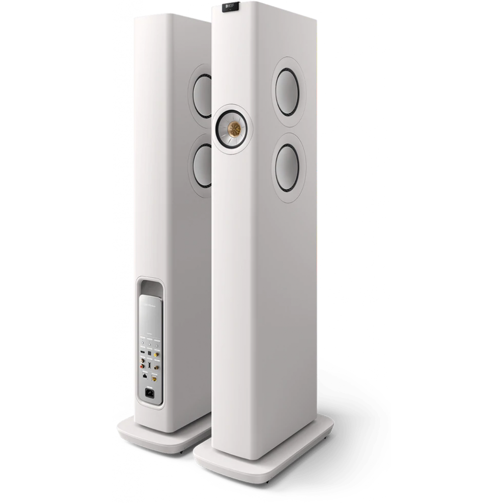 KEF Luidspreker LS60 Wireless Mineral White (Pair/System)