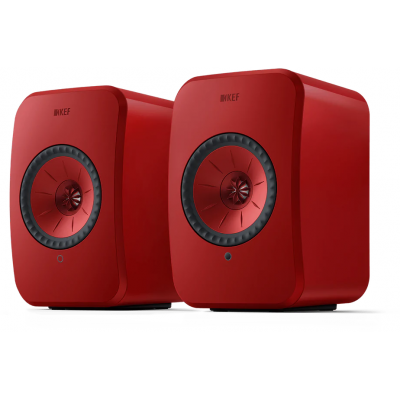 LSX II Lava Red (Pair/System) KEF