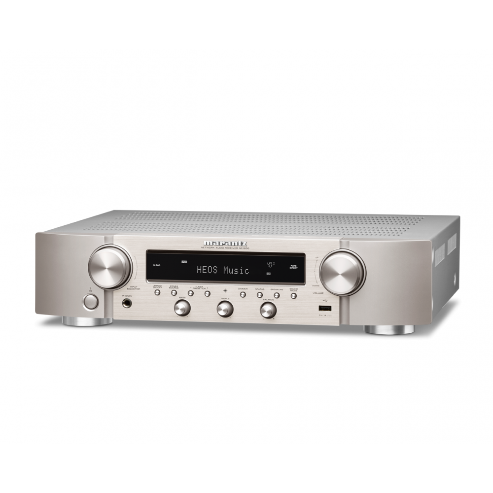 Marantz Receiver NR1200 Slanke 2-kanaals Stereo-receiver Zilver-Goud