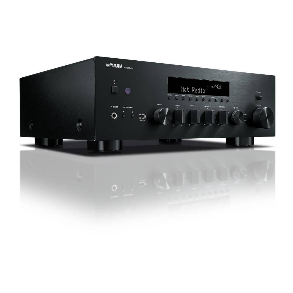 Yamaha Receiver RN600A Receiver zwart 2x105W(RMS) DAB MusicCast