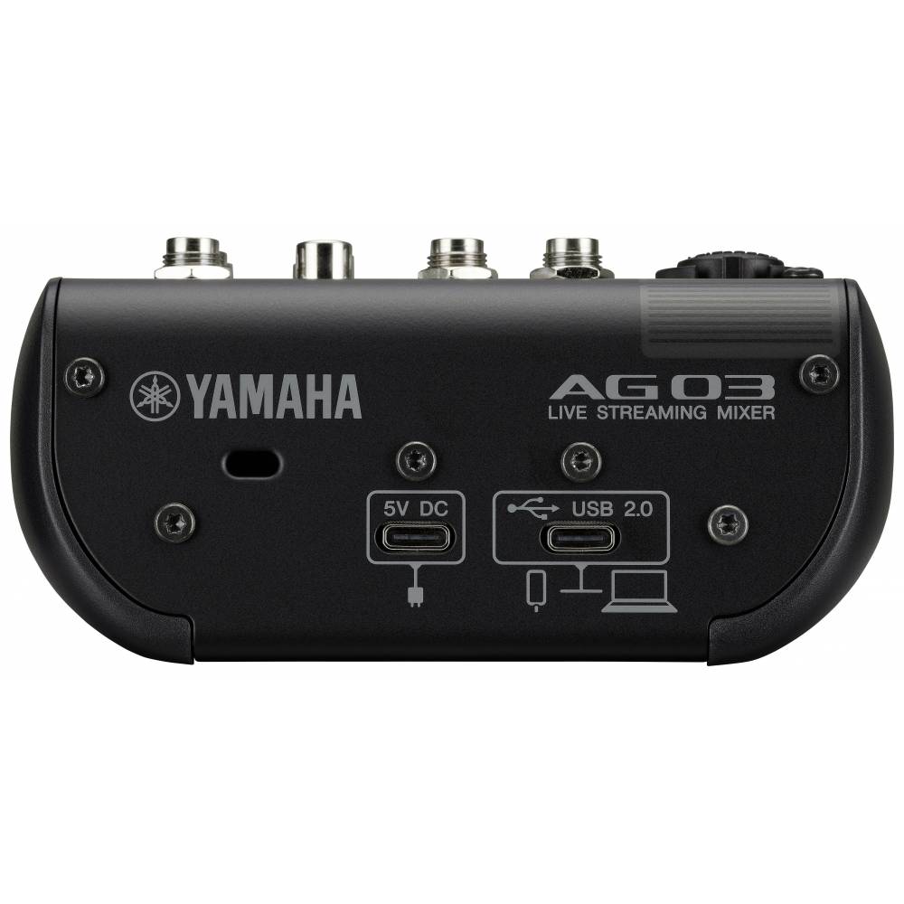 Yamaha Audiostreamer AG-03MK2 Livestreamingmixer Black