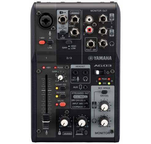 Bl-06MK2 Livestreamingmixer  Black  Yamaha