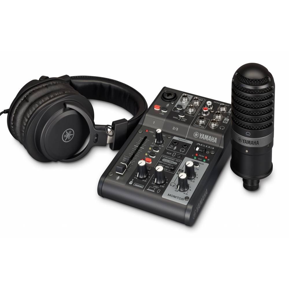 Yamaha Audiostreamer Bl-06MK2 Livestreamingmixer  Black