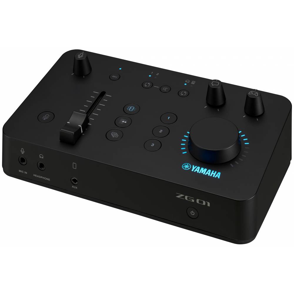 Yamaha Audiostreamer ZG-01 BL Audiomixer voor gamestreaming