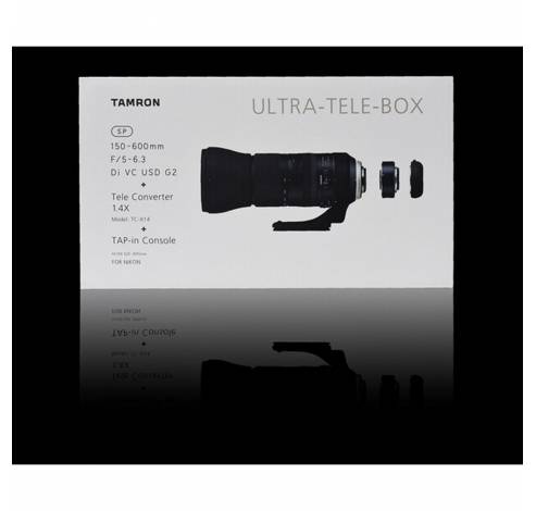 150-600mm Di VC USD G2 + 1.4x TC + Tap-in cons Canon  Tamron