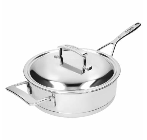 Silver 7 Sauteuse met dubbelwandig deksel 24cm 2,8l  Demeyere