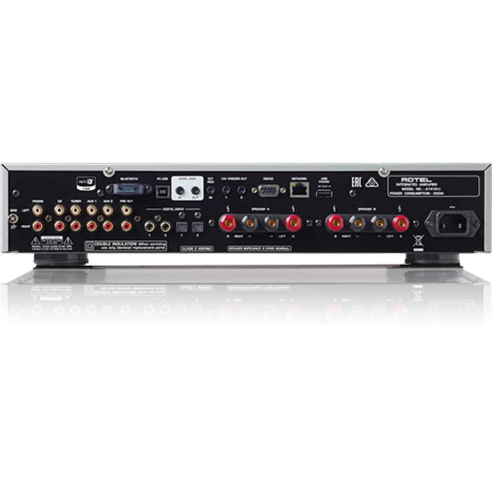 Rotel Versterker A14 MKII Black Stereo Integ Amp UK-EC