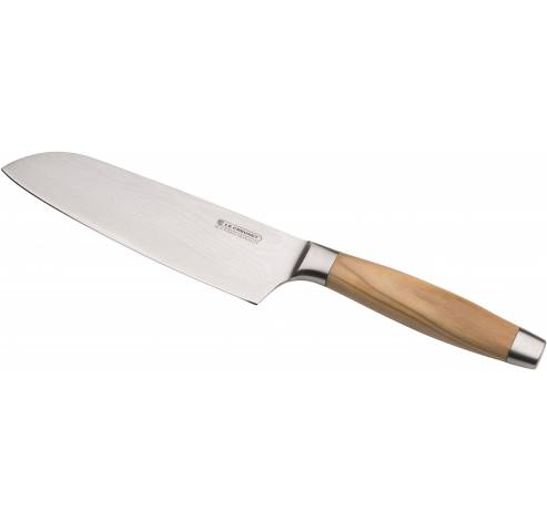 Santokumes met Olijfhouten Heft 18cm Hout  Le Creuset