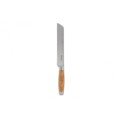 Couteau à pain avec manche en bois d'olivier 20cm  Le Creuset