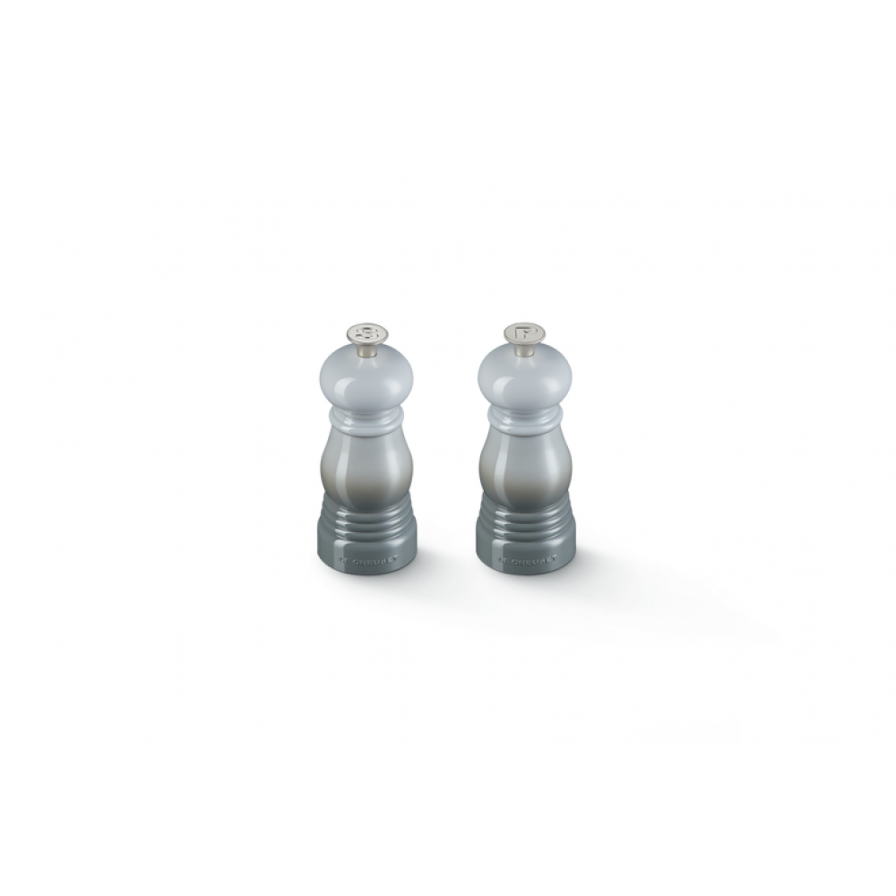 Le Creuset Peper en zout sets Peper- en Zoutmolen Small 11cm Mist Grey