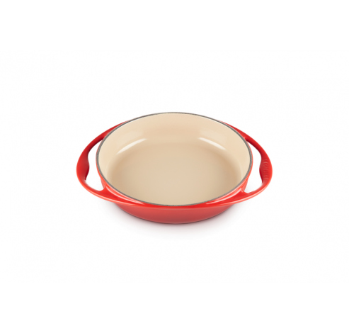 Plat à tarte tatin en fonte émaillée  25cm 1,8L Cerise  Le Creuset