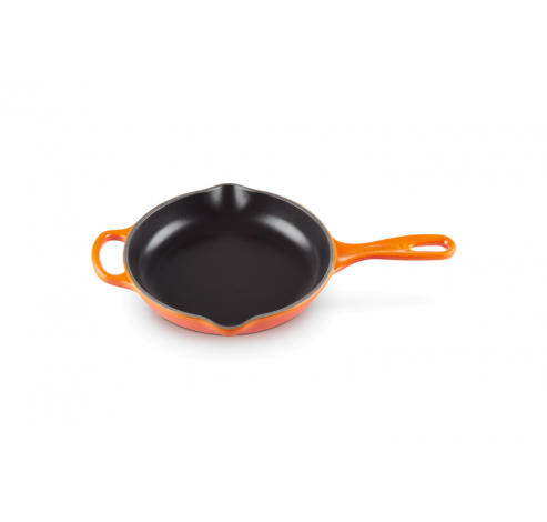 Skillet rond en fonte émaillée 20cm Volcanique  Le Creuset