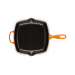 Le Creuset Grillit® Vierkant in Geëmailleerd Gietijzer 26cm Oranjerood