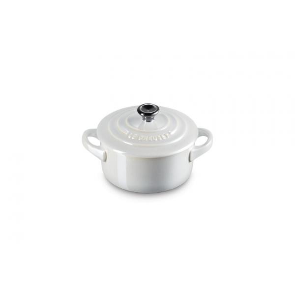 Mini Stoofpan in Aardewerk 10cm 0,25l Metallic Mist Grey  