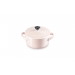 Mini Stoofpan in Aardewerk 10cm 0,25l Metallic Chiffon Pink  