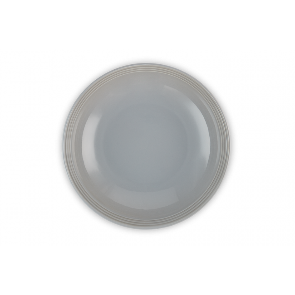 Le Creuset Serveerkommen Serveerbowl Extra Large in Aardewerk 32cm 4,2l Mist Grey