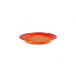 Le Creuset Ontbijtbord in Aardewerk 22cm Oranjerood 