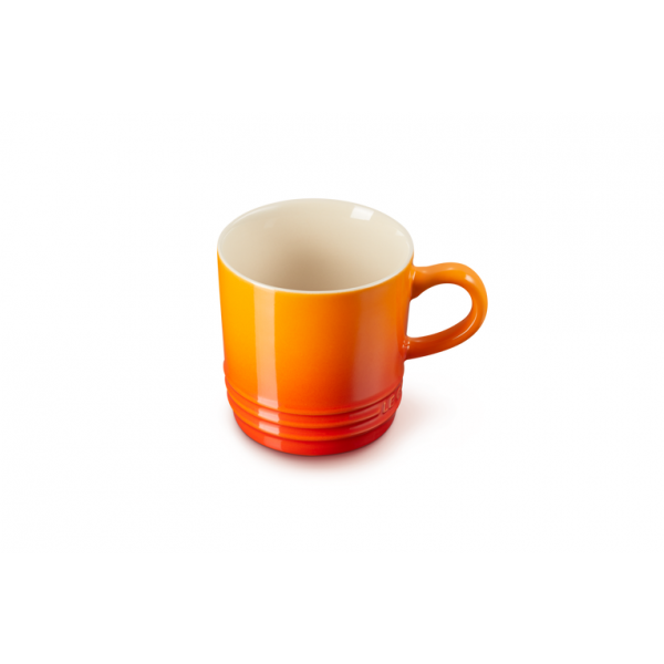 Le Creuset Koffietas in Aardewerk 0,2l Oranjerood 