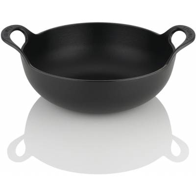 Plat Balti en fonte émaillée 24cm 2,7l Noir mat 