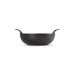 Balti Dish in Geëmailleerd Gietijzer 24cm 2,7l mat zwart 