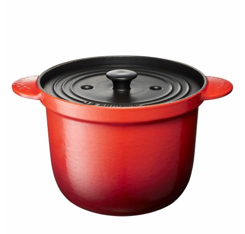 Cocotte Every in Geëmailleerd Gietijzer 18cm 2l Kersenrood  Le Creuset