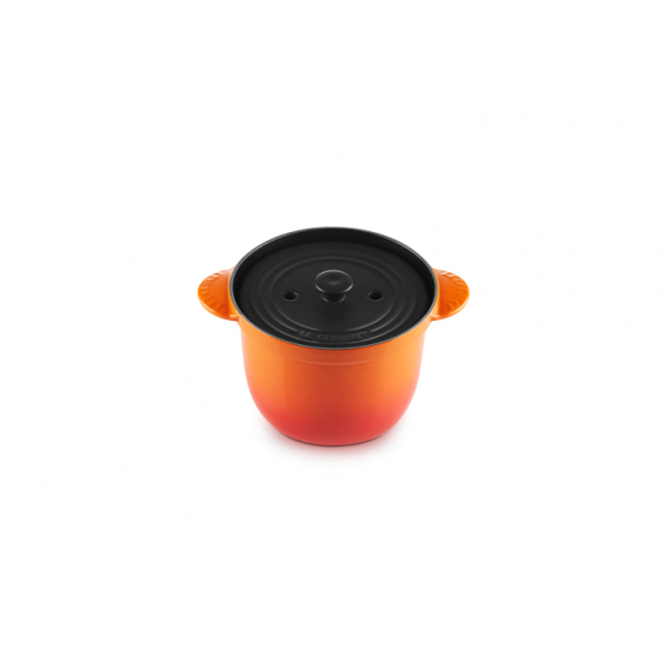 Cocotte Every in Geëmailleerd Gietijzer 18cm 2l Oranjerood 