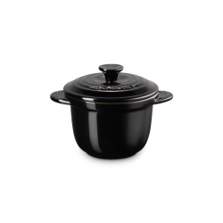 Le Creuset Mini Cocotte Every in Aardewerk 13cm 0,45l Ebbenzwart 