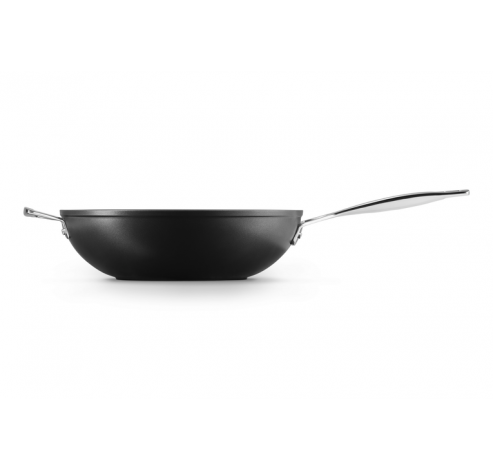 Poêle Wok Anti-Adhérente Les Forgées avec Poignée d'Assistance 30cm 4,7l  Le Creuset