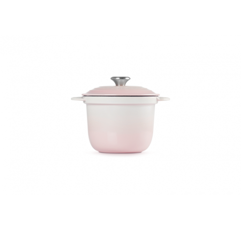 Cocotte Every in Geëmailleerd Gietijzer 18cm 2L Shell Pink   Le Creuset