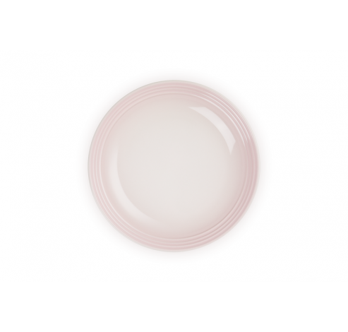 Assiette creuse en céramique 22cm 0,9l Shell Pink  Le Creuset