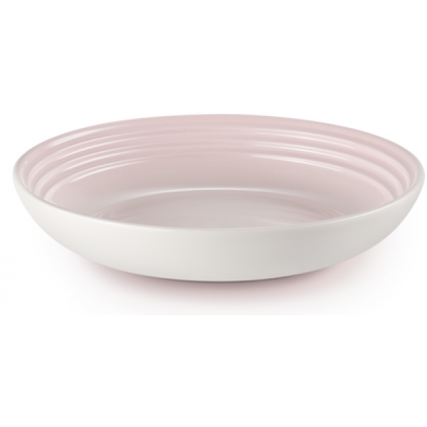 Diep Bord in Aardewerk 22cm 0,9l Shell Pink 