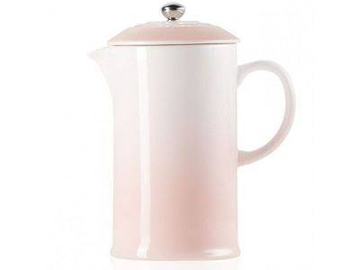Koffiepot met pers 22cm 0,8l Shell Pink