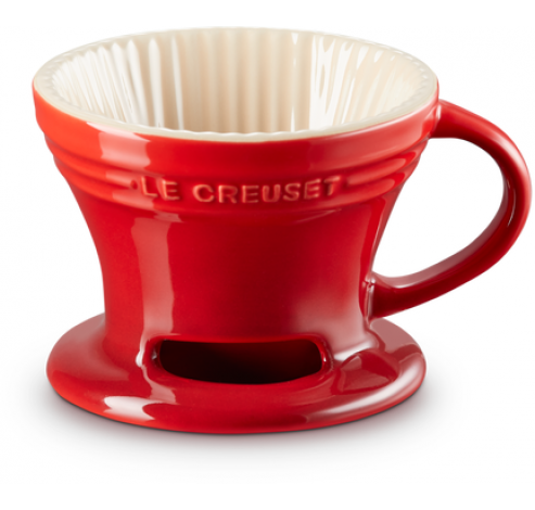 Koffiefilter in Aardewerk 0,3l Kersenrood  Le Creuset