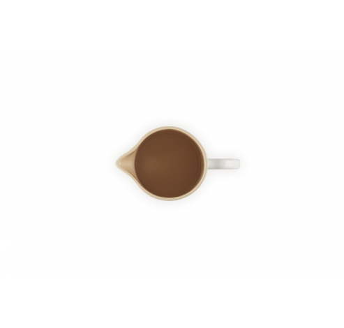 Koffiepot met Pers in Aardewerk 1l Meringue  Le Creuset