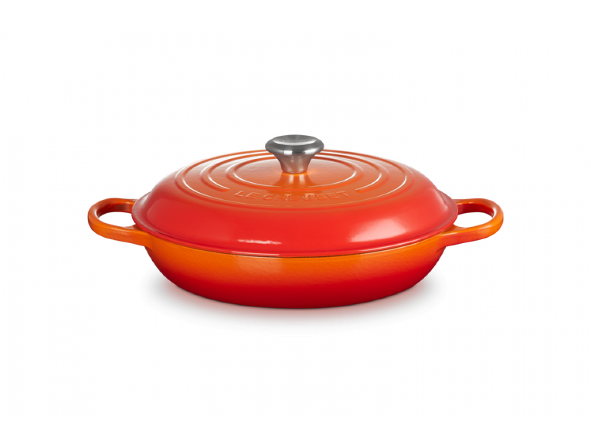 Le Creuset Campagnards frying pan 30 cm, 3,5L red