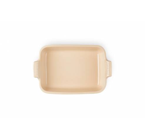 Plat rectangulaire en céramique Shell Pink 2,3l 26cm  Le Creuset