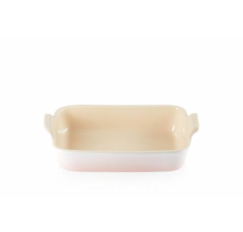 Plat rectangulaire en céramique Shell Pink 2,3l 26cm  Le Creuset