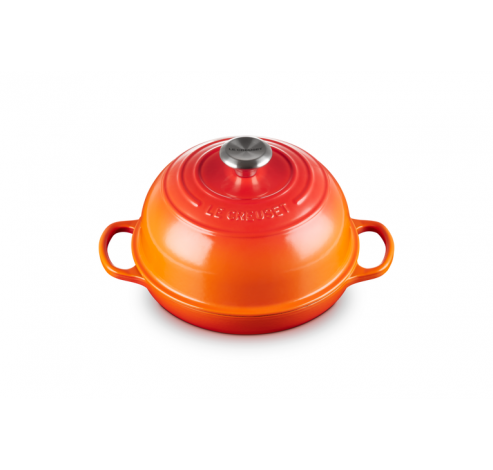 Cocotte à pain en fonte émaillée 24 cm 1,6L Volcanique   Le Creuset