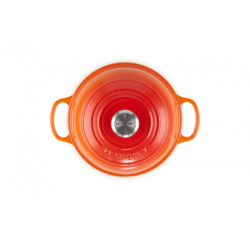 Cocotte à pain en fonte émaillée 24 cm 1,6L Volcanique   Le Creuset