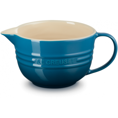 Bol mélangeur en céramique 2L Deep Teal  Le Creuset