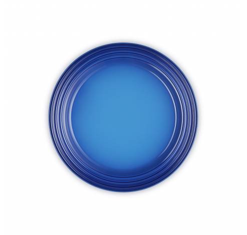 Assiette à déjeuner en Faïence d'Azur 22cm  Le Creuset